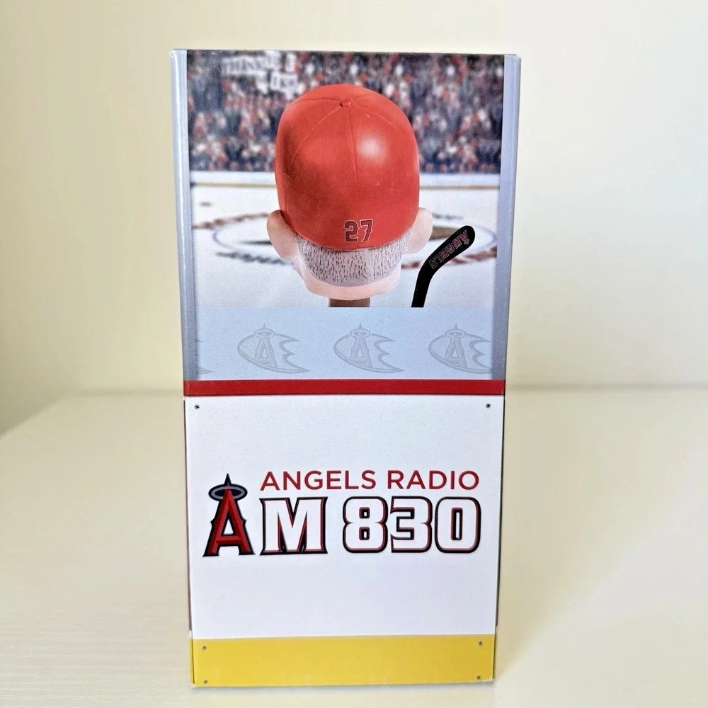 Mike Trout Ducks Bobblehead 2019 Los Angeles Angels Anaheim Hockey SGA NEW